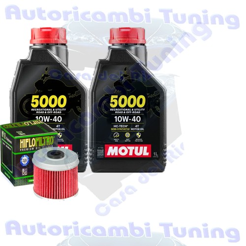 Kit tagliando olio motul 5000 - olio,